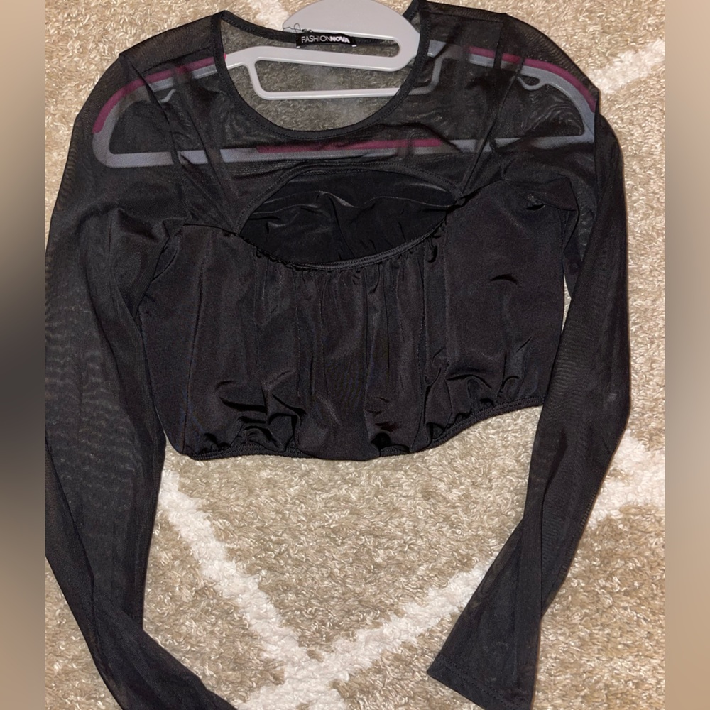 Sheer Crop top